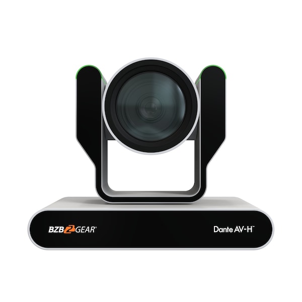 Bzbgear 25X 4K UHD AUTO TRACKING HDMI 2.0/12G-SDI/USB 2.0/USB 3.0 Dante AV-H Live Streaming PTZ Camera, Wht BG-ADAMO-4KDA25X-W - main